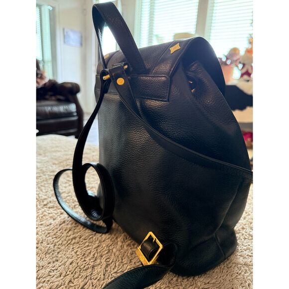 EUC MCM Leather Backpack in Black main image 5